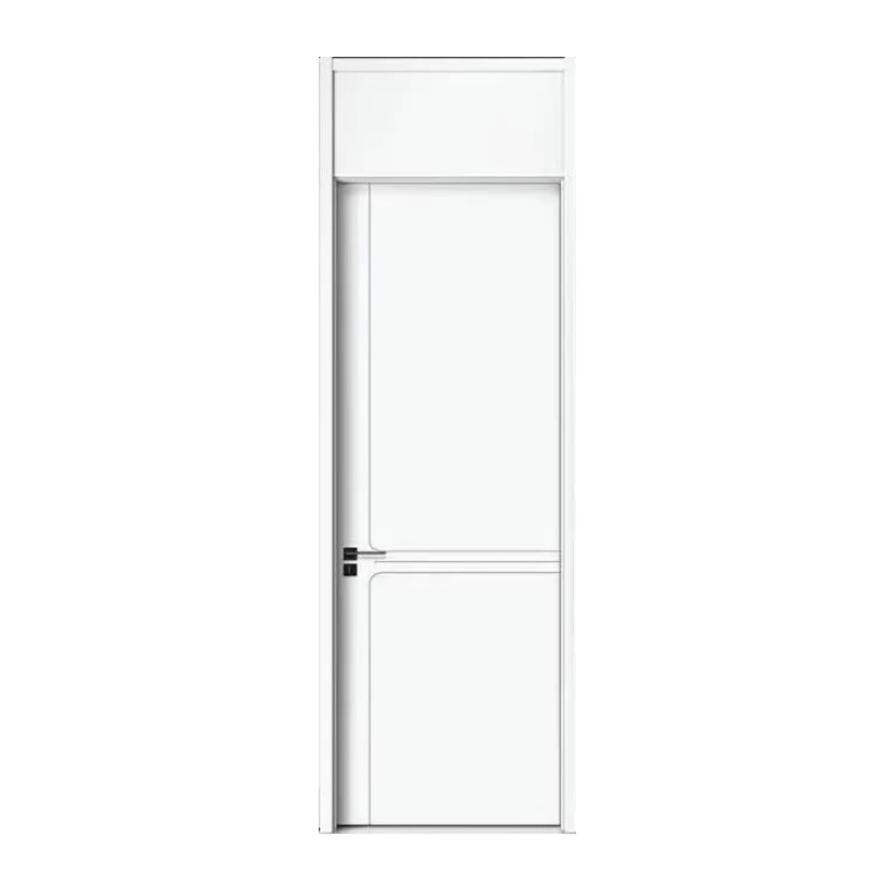 OEM Factory Majoys Customized Hotel Bathroom Insect Proof Interior WPC Door with Door Lintel