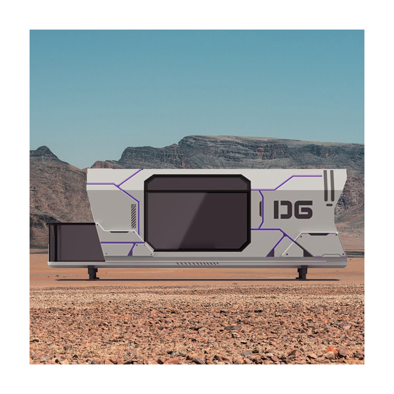 Luxury Prefabricated Movible Tiny Smart Space Capsule House Prefab Suitable for Outdoor