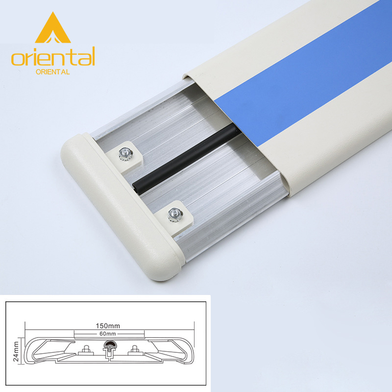 Aisle Handrail Medical Corridor Against The Wall Anti-Collision Handrail Hospital PVC Wall Guard Protector