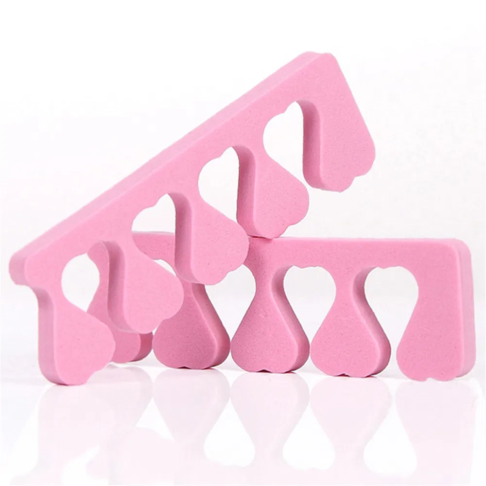 Professional Manicure Pedicure Tool Toe Separators Soft Foam Bulk Nail Salon Pedi Dividers EVA Nail Separator/Finger Separator