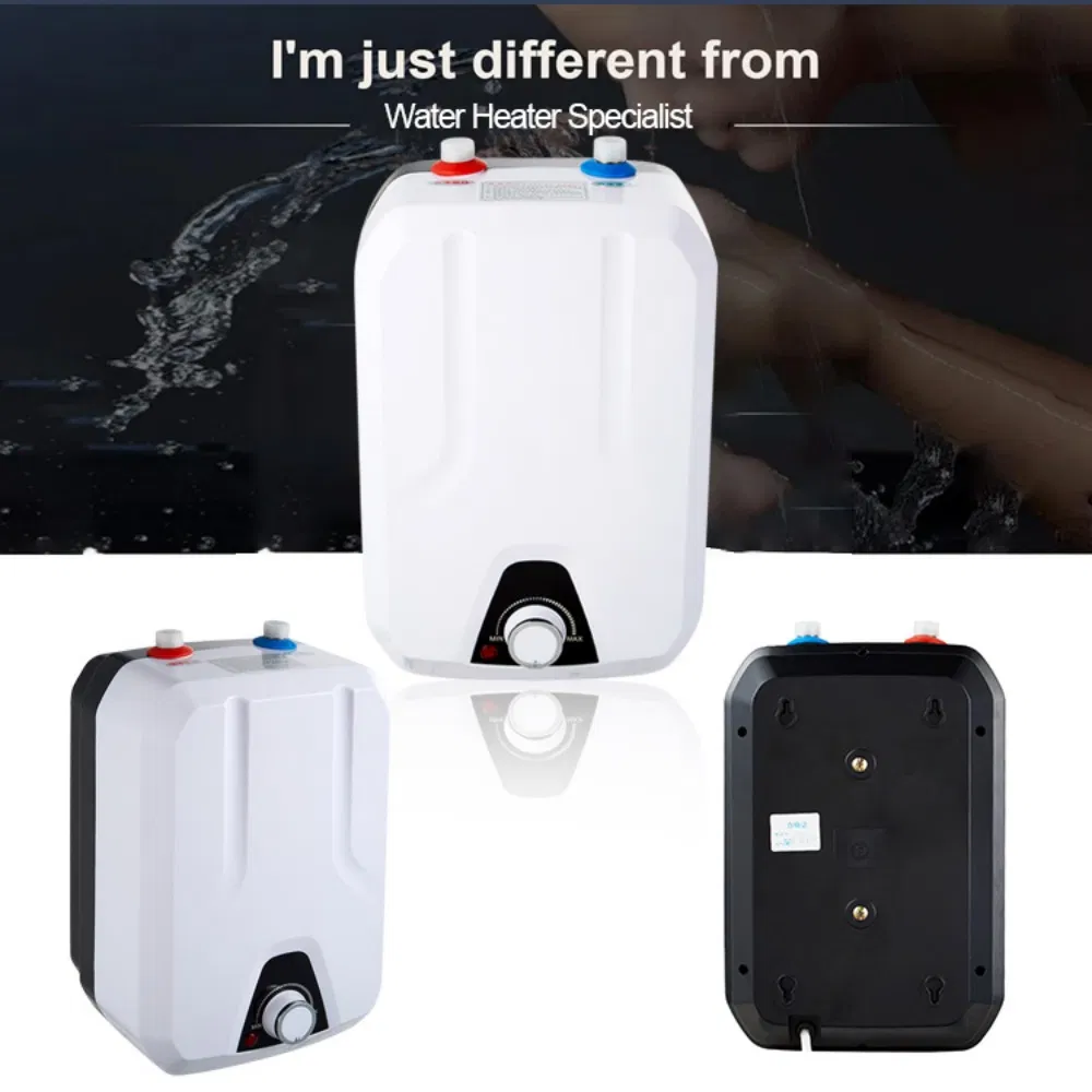 New Style Bathroom Kitchen Small Enamel Tank 6L Storage Electric Water Heater Under Sink