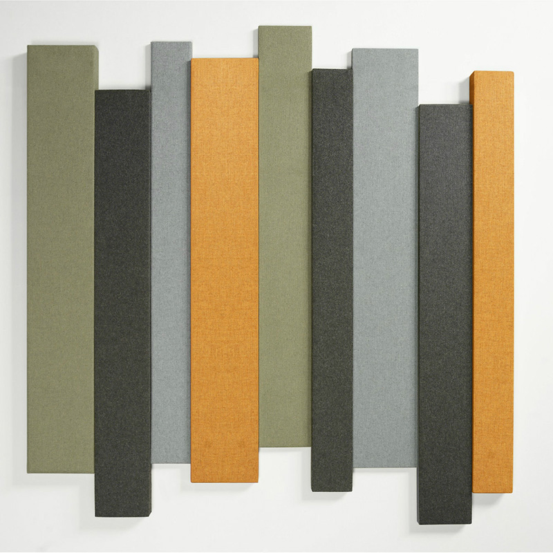 Sound Insulation Foam Acoustical Panel Noise Absorbing Fabric Wall Panels