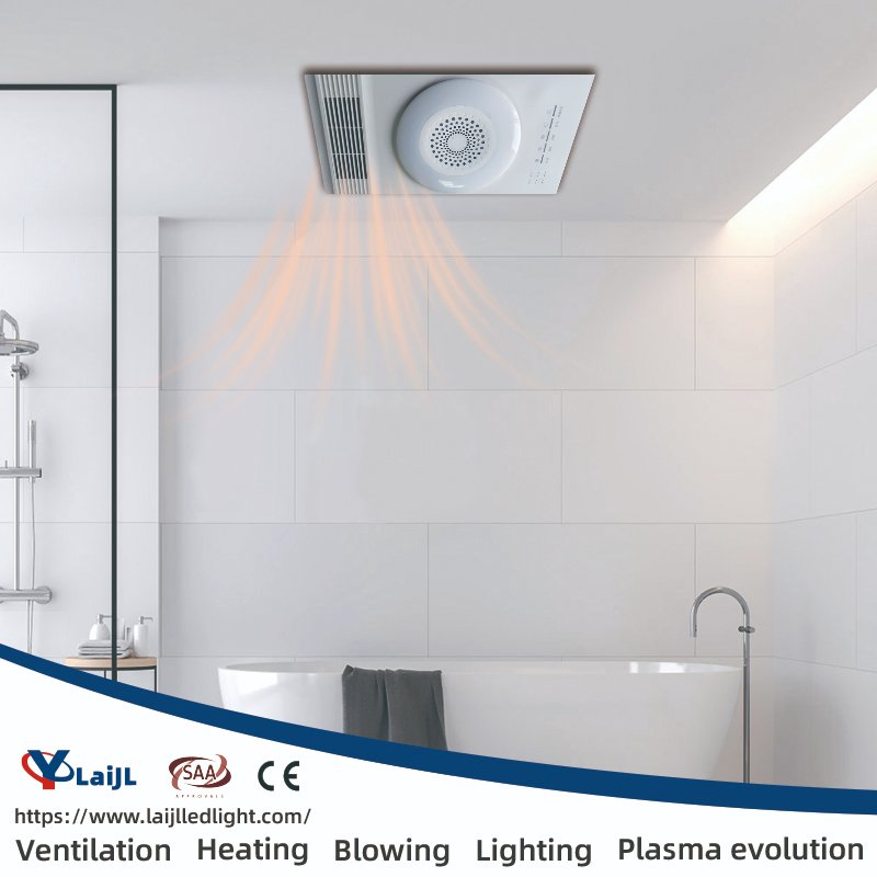 Compact SAA Ceiling Mounted Bathroom Heater - 60X30cm Size