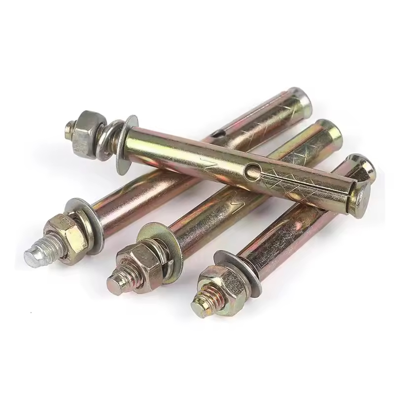 Mild Steel Q235 Q235B Surface Zinc Plating Iron Color Coating Expansion Anchor Dyna Bolt