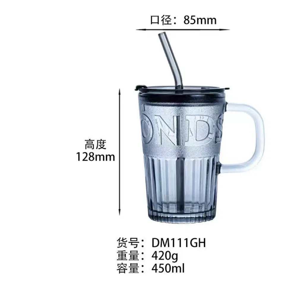 Handle Cup with Thickened Base for Stability and Durability