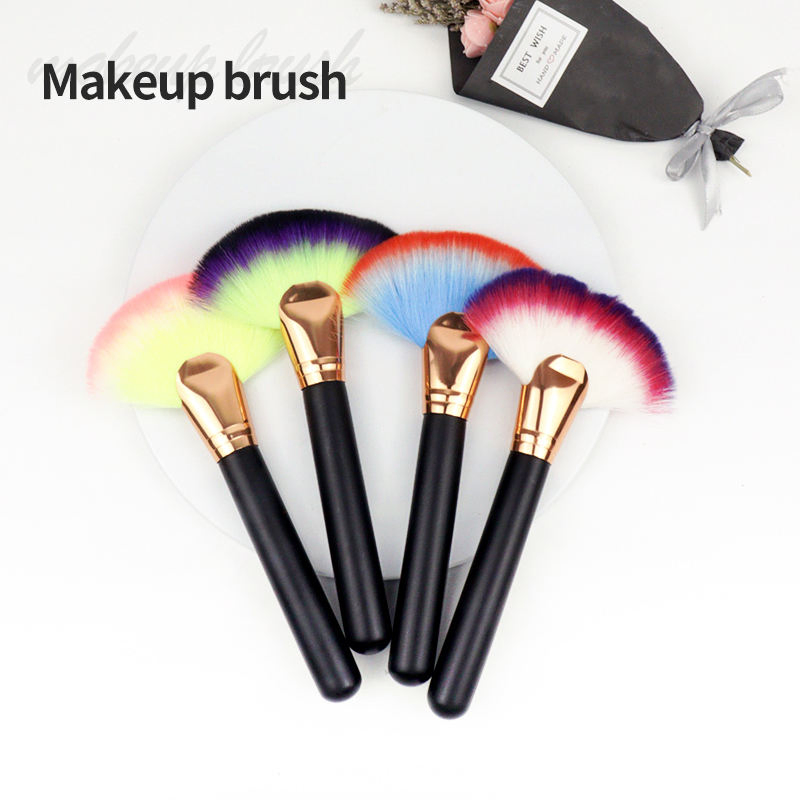 Custom Logo Brush Sets Makeup Black Makeup Brushes Kits Accept Private Label Customize Makeup Brush Set