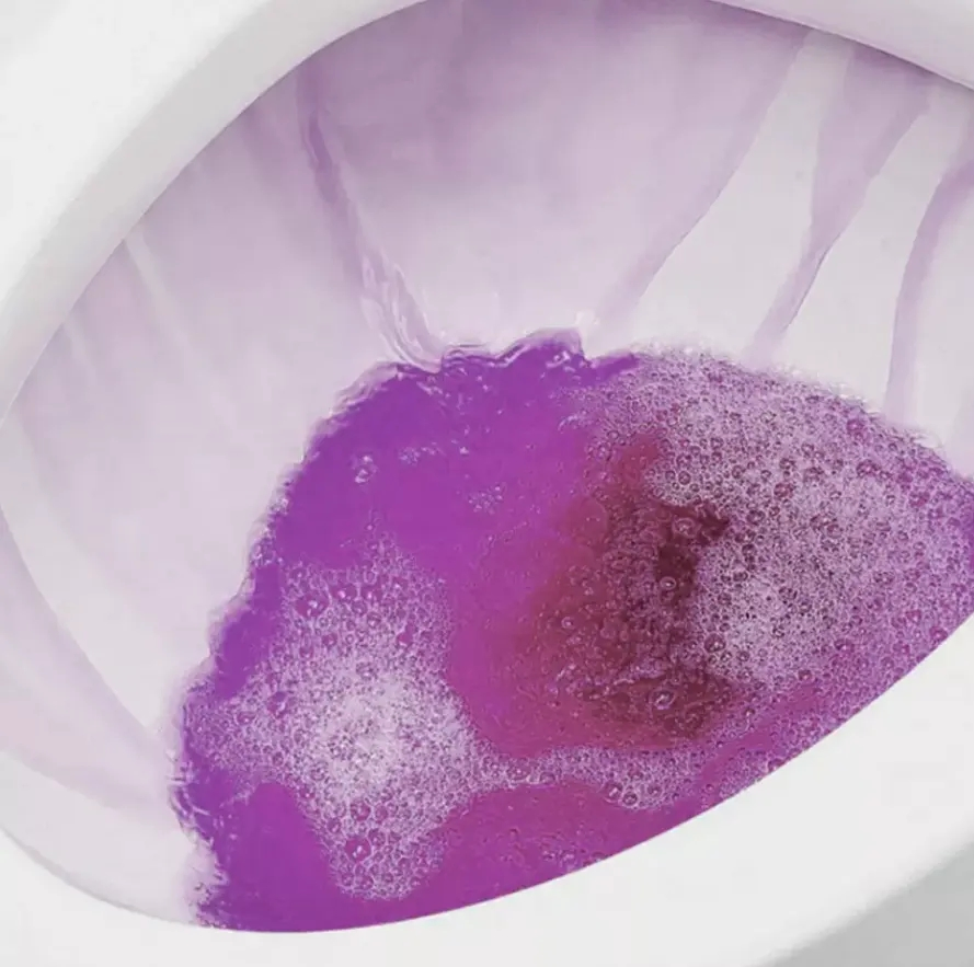 Air Fresheners Blue Purple Automatic Toilet Bowl Cleaner Ball