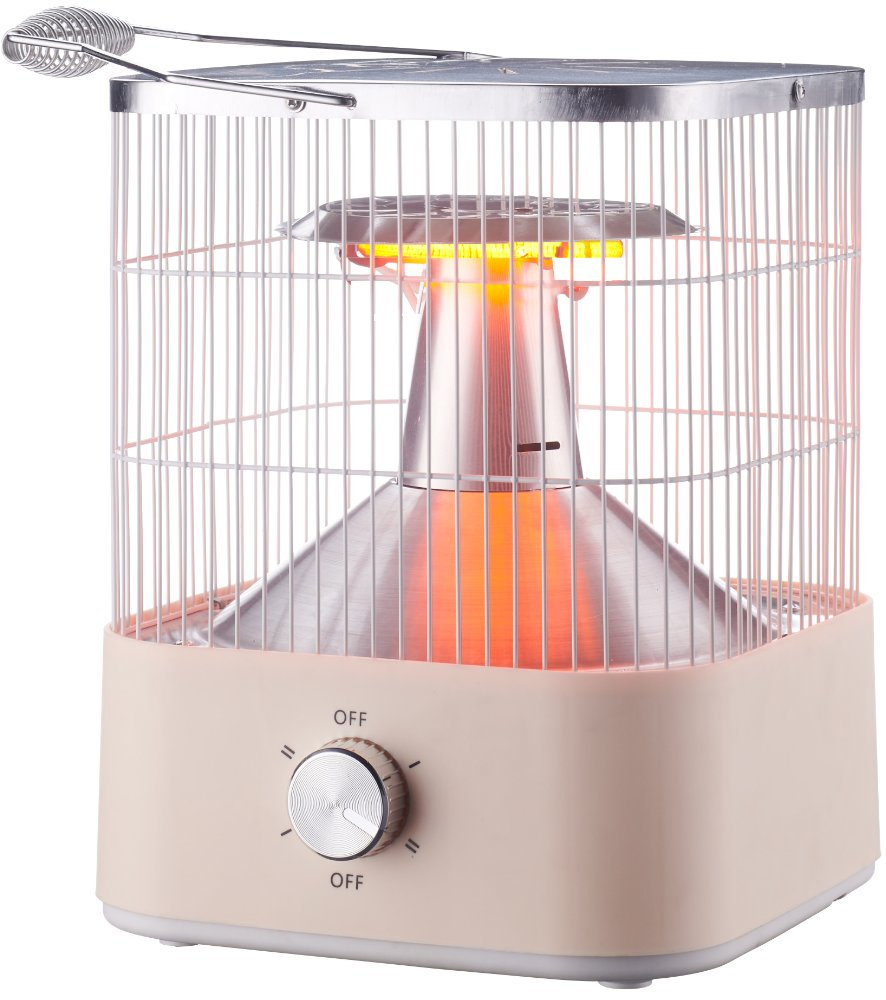 Abletop Electric Infrared Heater - Portable Space Heater for Desktop & Small Area Heating