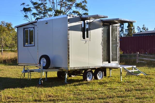 New Design Small Mobile Street Shop Fast Food Coffee Trailer on Wheel