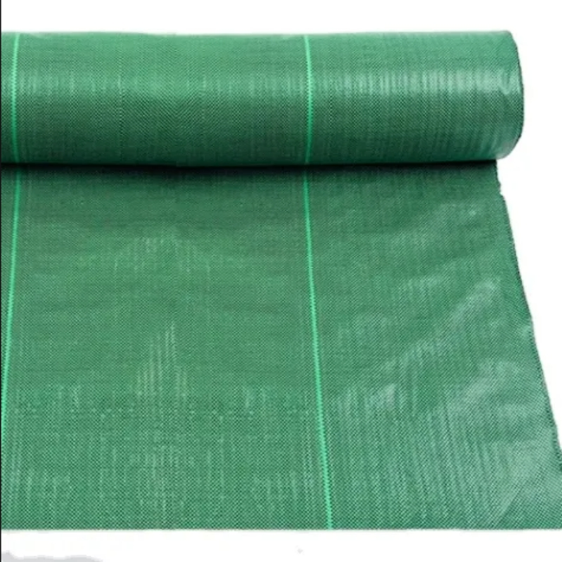 Anti UV Black PP Woven Weed Control Mat SGS Geotextile Agriculture Ground Cover