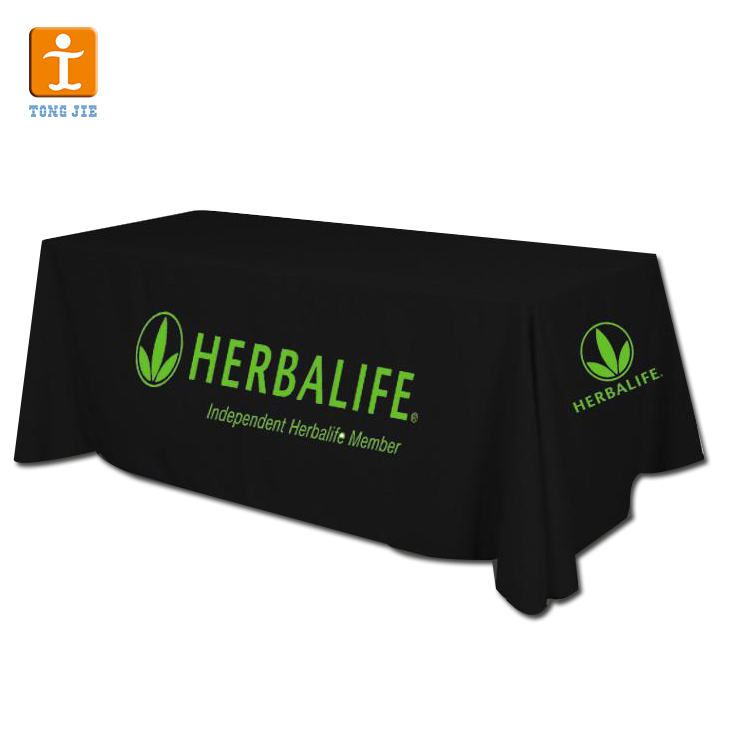 Fitted Table Cover Black Rectangle Tablecloth Textile Table Cloth