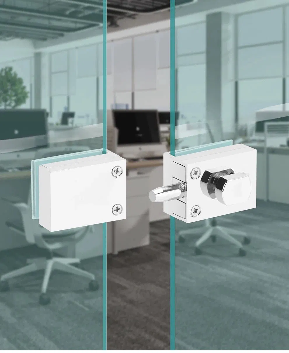 Zinc Alloy Frameless Glass Lock for Glass Door