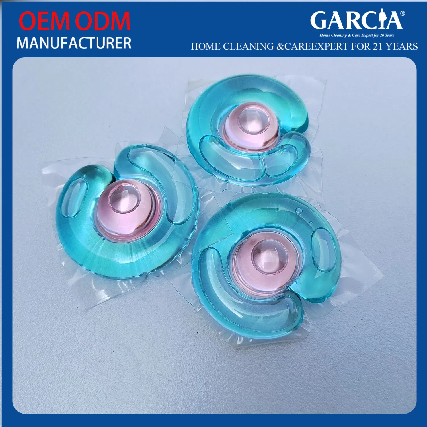 Customizable Laundry Detergent Capsules for Stain Fighting and Freshness