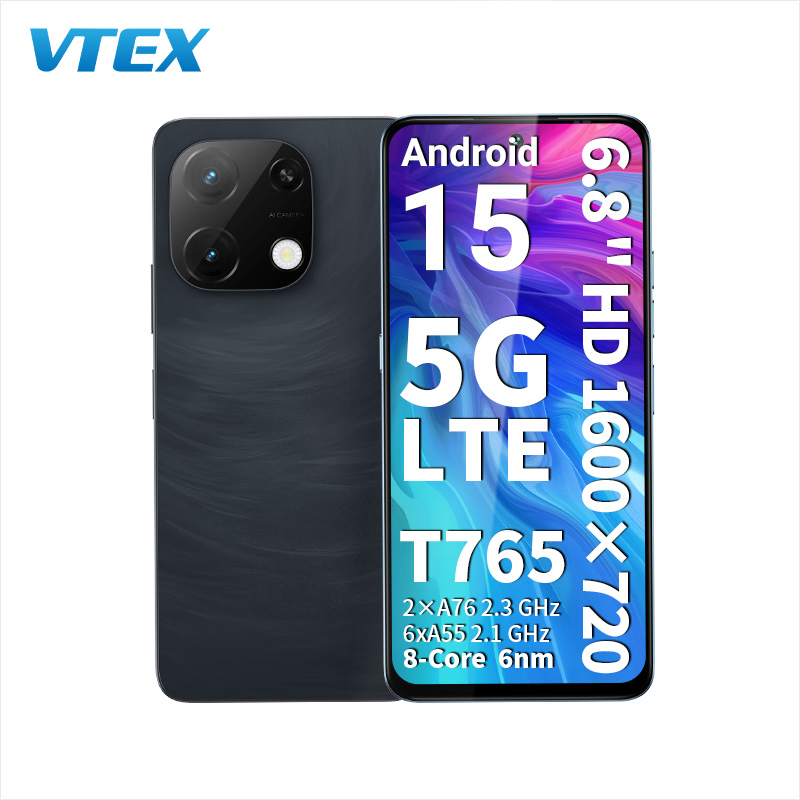 Смартфон Android 15 6.8" 8/256GB, 5000mAh, 50МП