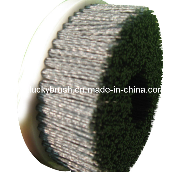 Plastic Holder Nylon Abrasive Round Brush (YY-057)