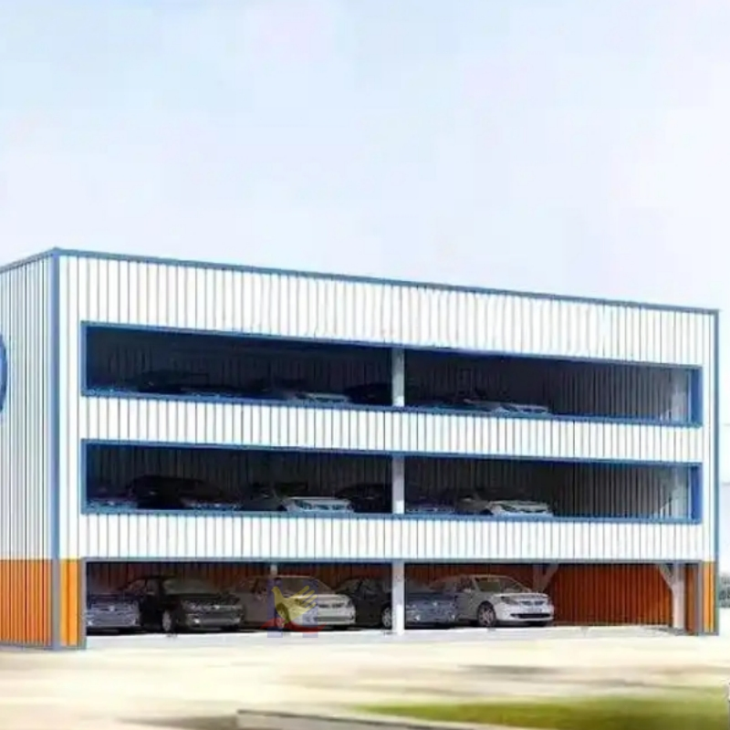 Intelligent Steel Structure Multi-Storey Car Park Garage