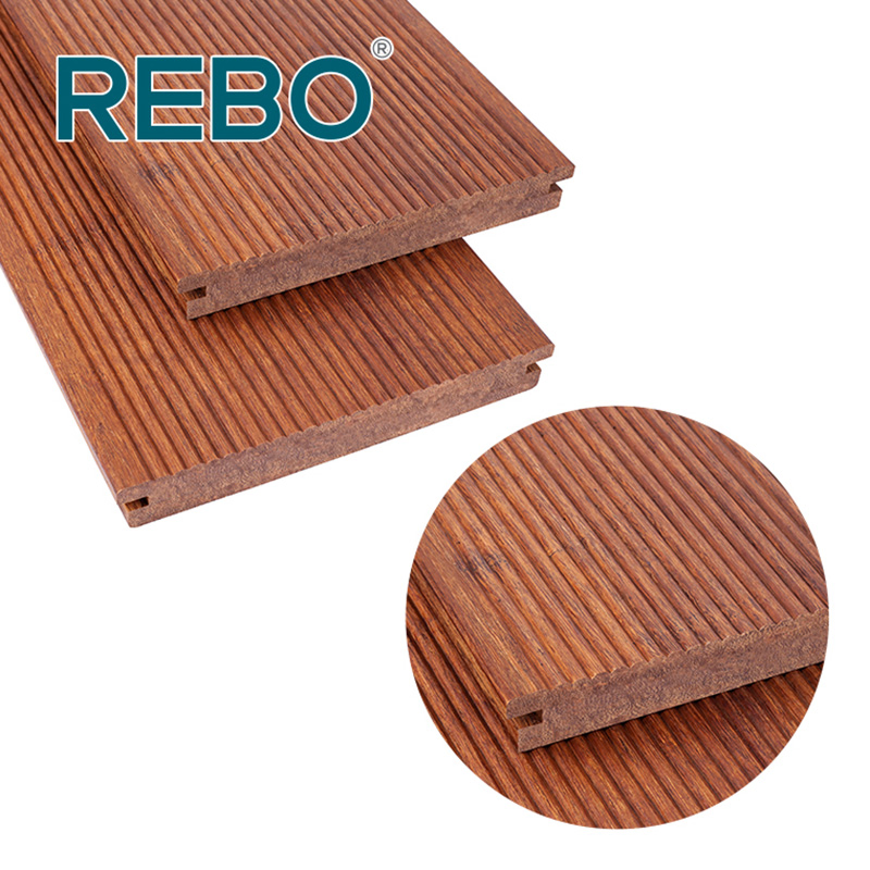 Modern Decorative Natural Exterior Bamboo Mildew-Proof Bamboo Decking