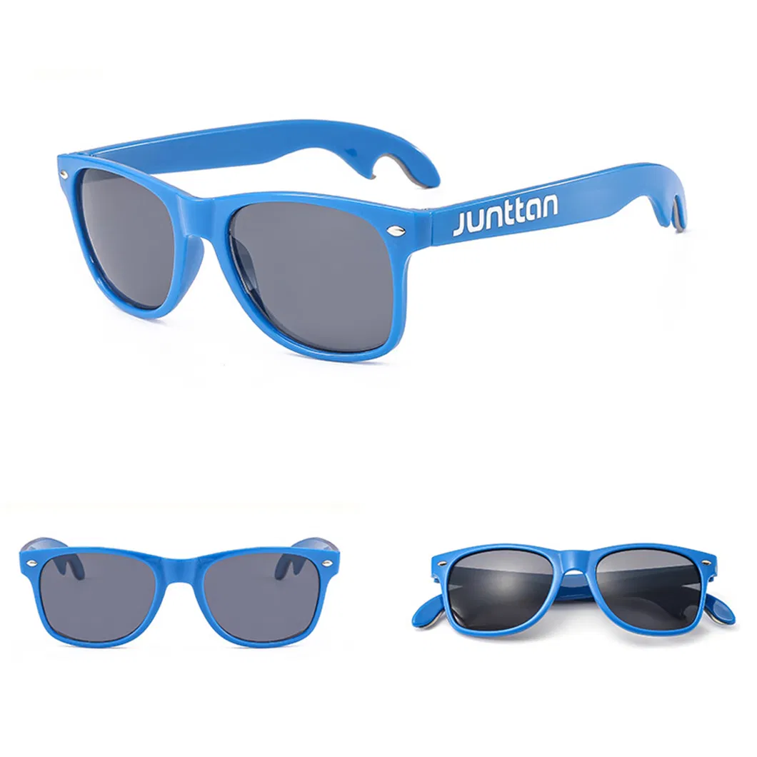 Classic Women Sunglasses Custom Logo Kids Custom Sunglasses Custom Logo Bottle Opener Sunglasses