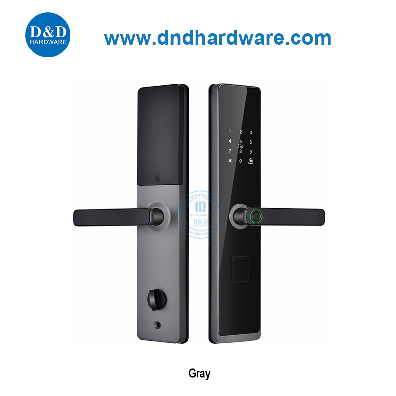 Smart Remotely Finger Print Security Doorbell Alarm Function Password Fingerprint Door Lock