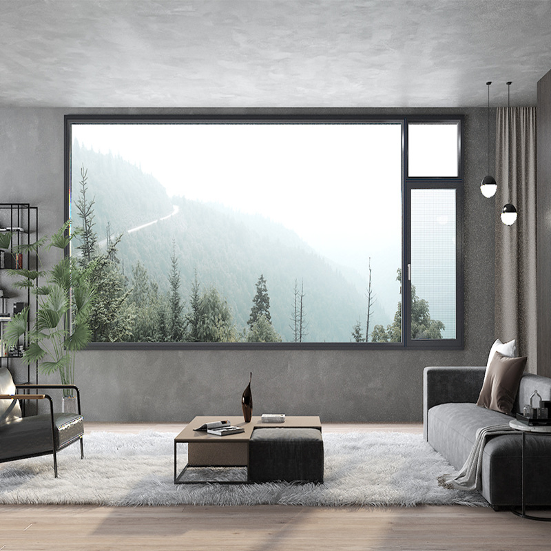 Vintage PVC Windows and Metal Window Series with Aluminum Window and Wooden Window Casement Window