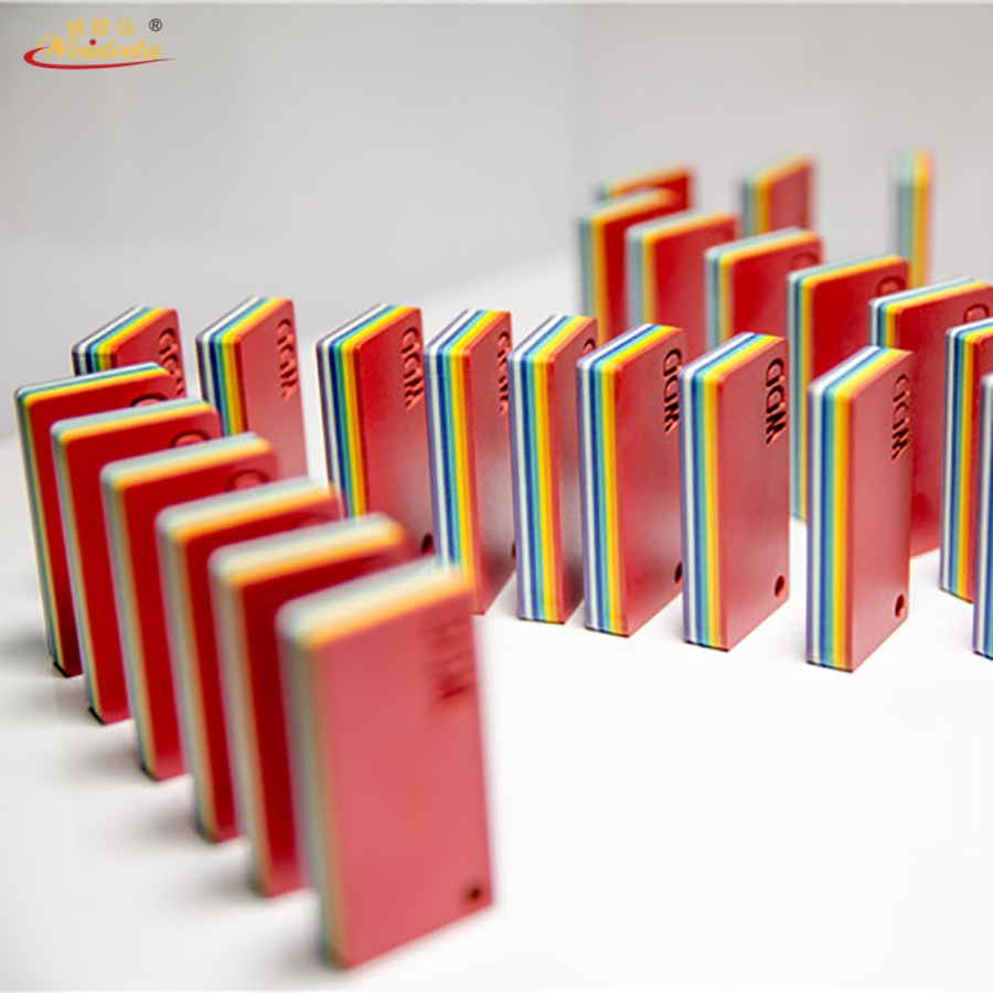 Red HPL Laminate Color Core Formica Compact Laminate Sheets