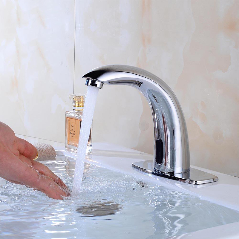 2017 High Quality Brass Water Saving Sensor Shower Faucet