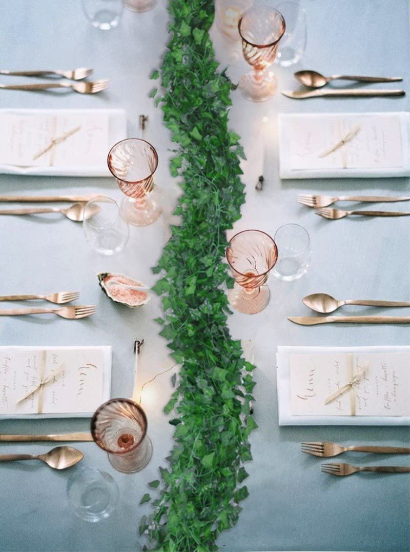 Гирлянда искусственная виноград плющ цветы для декора дома