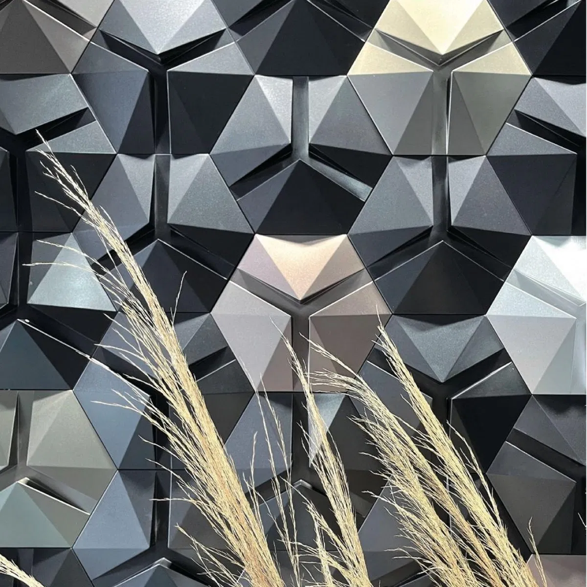 Wall decor Concrete 3D Bricks Tiles Uhpc fireproof for Mall Showroom Villa Indoor Outdoor Wall eco-friendly YEAH 225*260*20mm