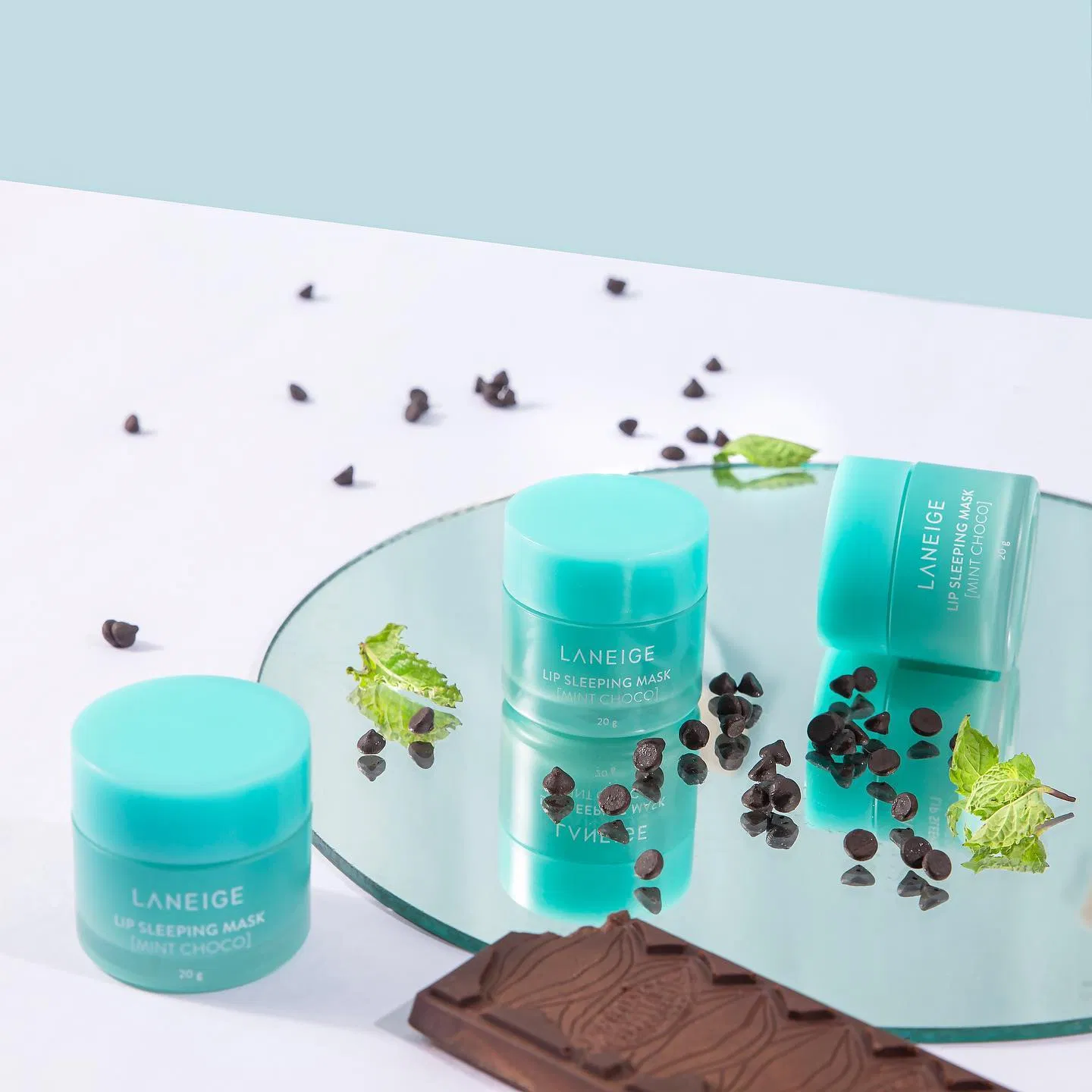 Hotsale Cutomized Vegan Mint Chocolate Dry Lip Treatment Vegan Hydrating Overnight Lip Sleeping Mask