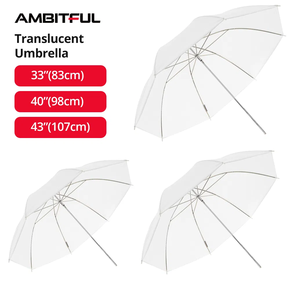 Фотозонт Ambitful 83-107 см белый полупрозрачный софт-диффузор