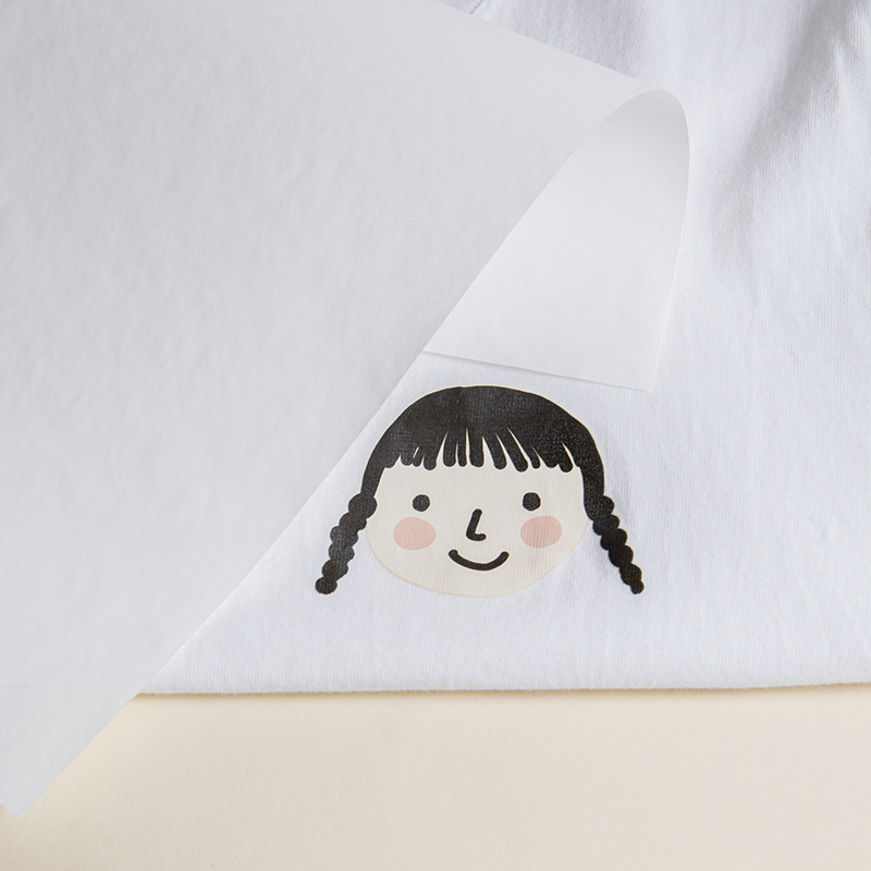 Environmentally Friendly High Stiffness Heat Transfer Sublimation Paper