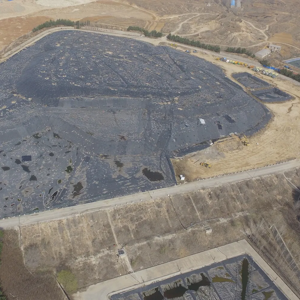 0.5mm 0.75mm 1mm 1.5mm 2.0 mm Anti-Seepage Waterproof Impermeable Pond Liner Landfill Mining Water Reservoir Liner Smooth Textured HDPE Geomembrane