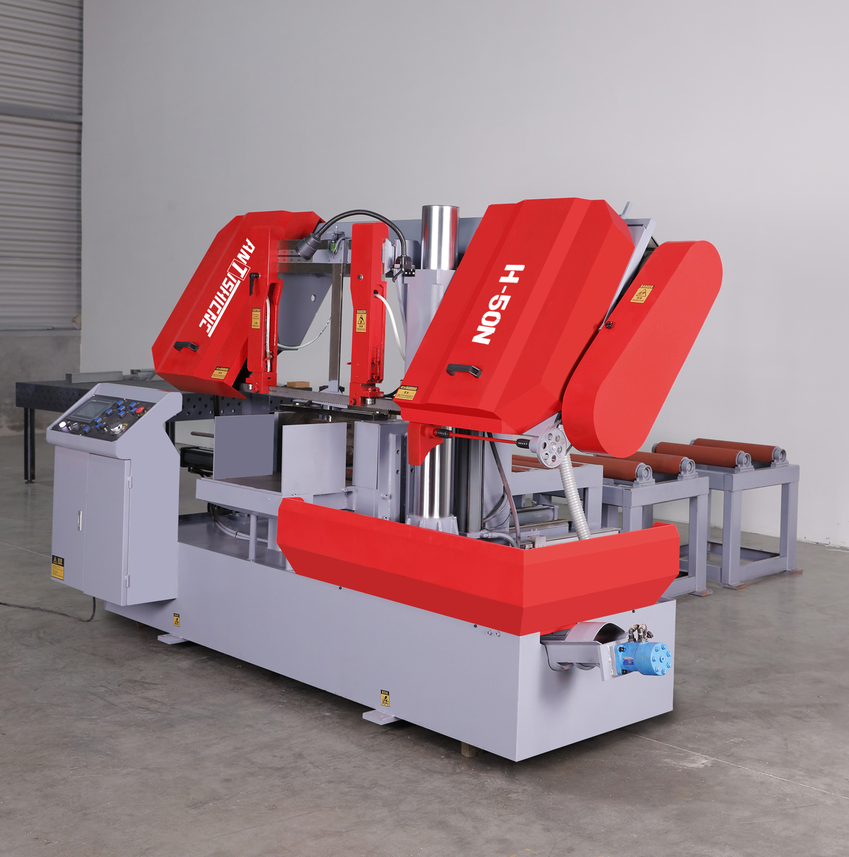 Станок ленточнопильный горизонтальный автоматический гидравлический по металлу H-50N