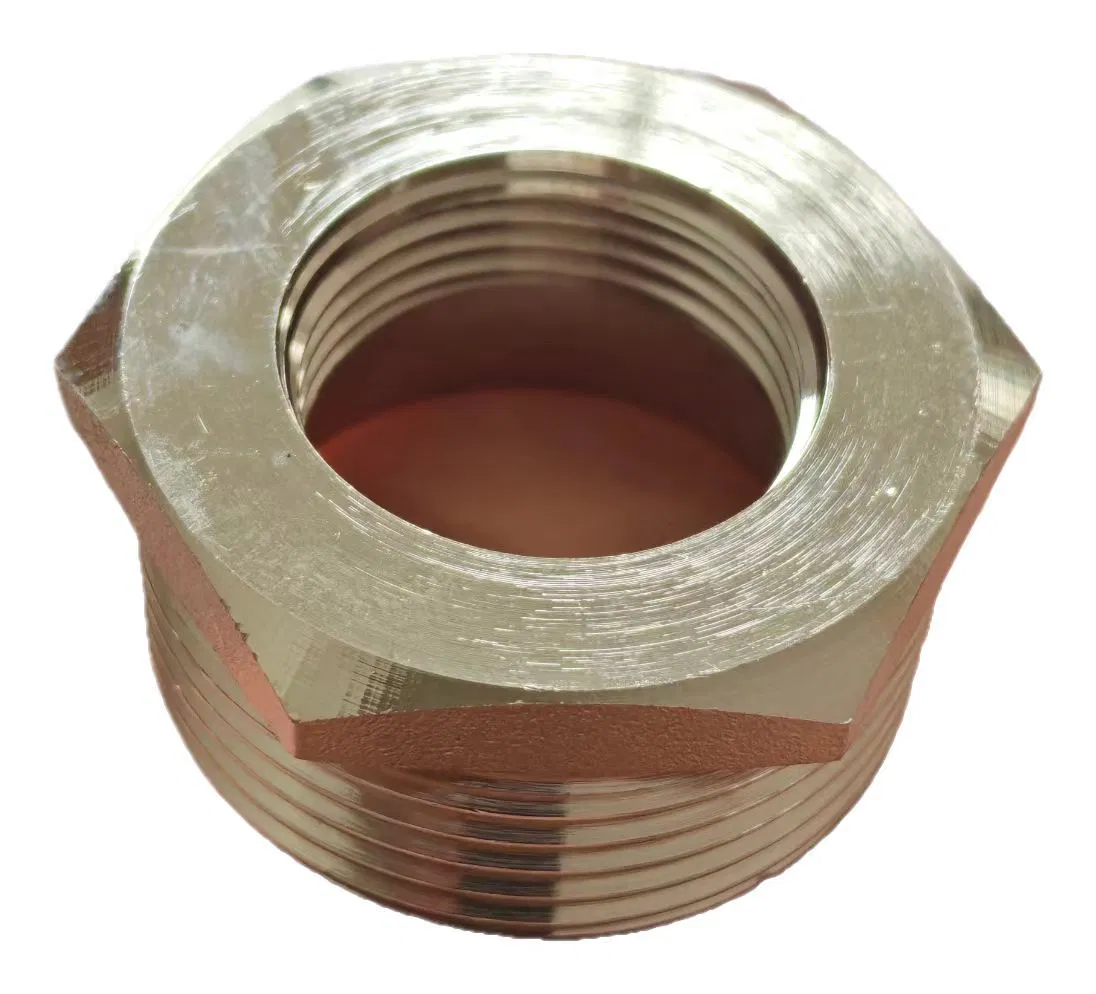 Premium Brass Pipe Fitting Male and Female Threaded Bushing for Plumbing