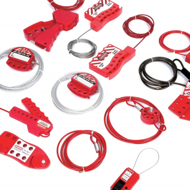 Adjustable Stainless Steel Safety Cable Lock for Universal Use