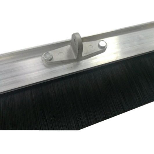 Aluminum Backed Concrete Broom for Finishing, Nylon Fibers, 24/36/48/60 Inch