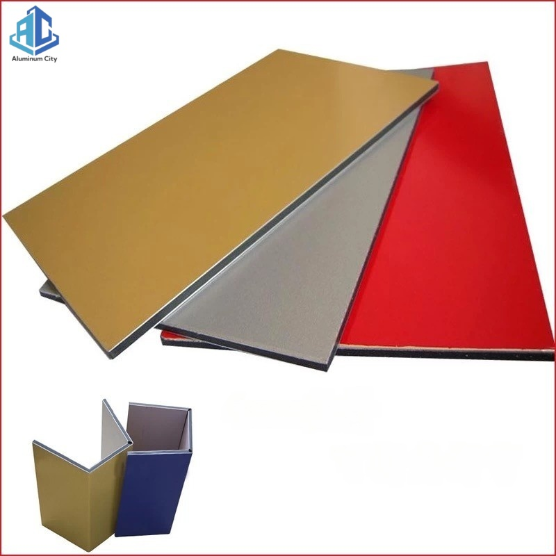 Matte Black Acm Sheet Wall Cladding Aluminum Metal Composite Panel for Facades ACP Wall Board