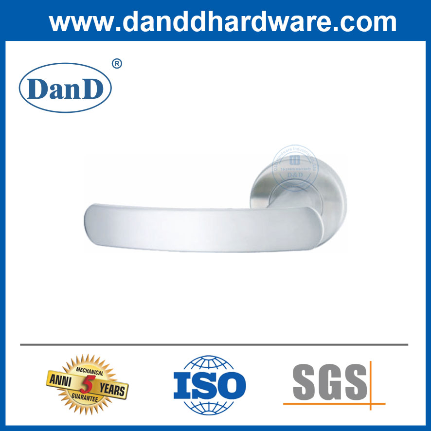 Outside Mortise Lock Hardware Office Wooden Door Solid Lever Handles