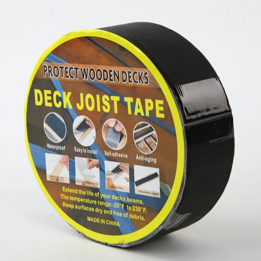 Industrial-Grade Butyl Tape for Deck and Joist Sealing