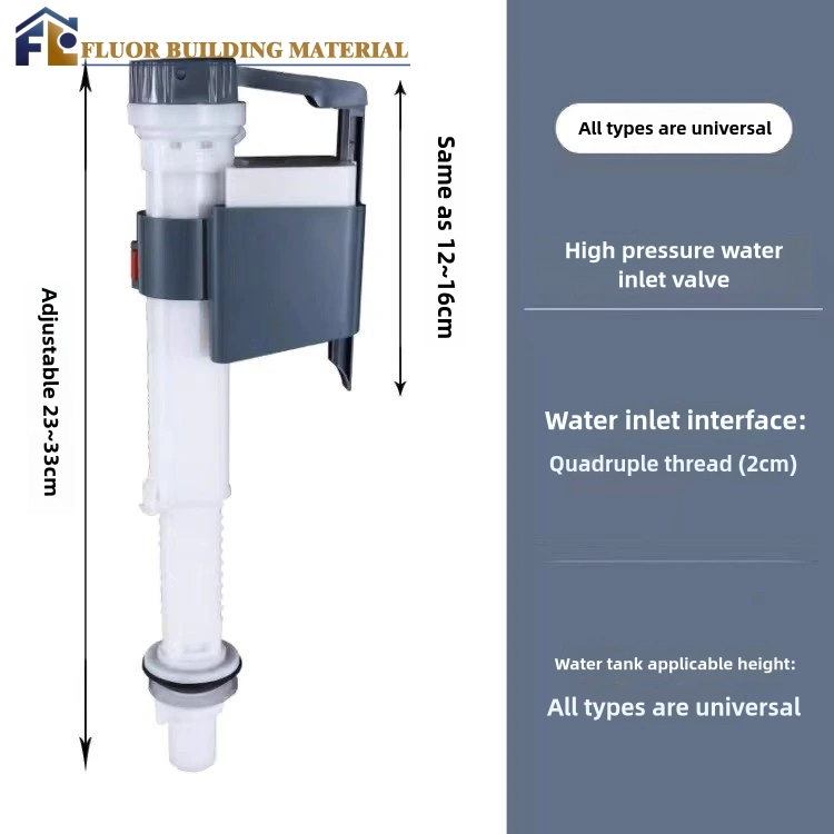 Fluor Wholesale Sanitary Ware Accessories Bathroom Toilet Flush Valve