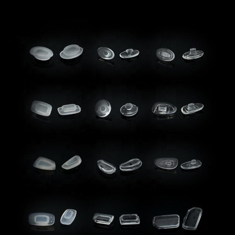 Wholesale Eye Glasses Eyeglasses Accessories Nose Pad Silicon Nose Pads Push in Nose Pad_Algz_16005