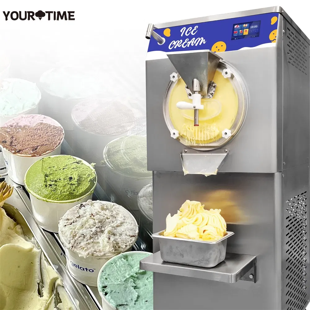 New Product Large-Capacity 160L/H Italian Ice Making Maker Hard Gelato Ice Cream Sorbet Industrial Ice Cream Machine