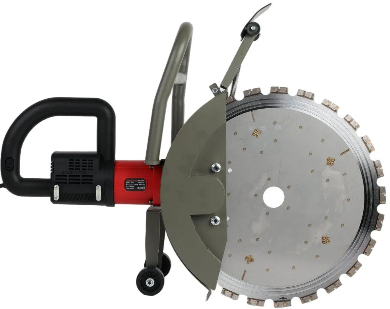 High Power Stone Cutting Machine 220V Wall Cutter 3200W Hand-Held Ring Saw