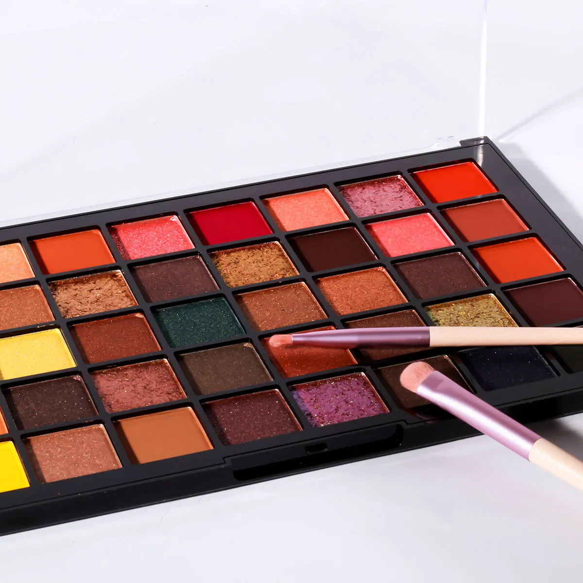 Customizable 40-Color Shimmer and Matte Eye Shadow Palette