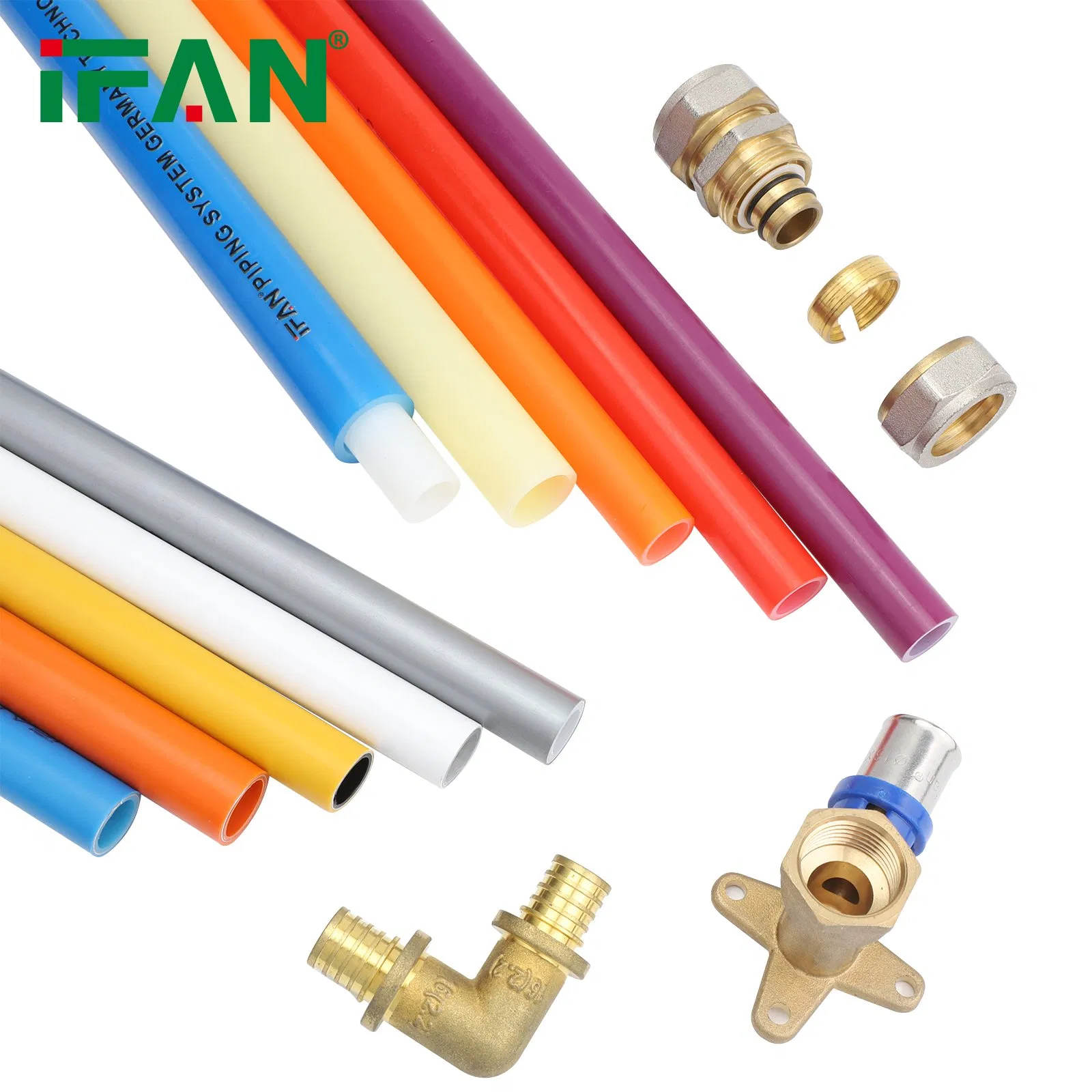 Труба PEX-AL-PEX для тёплого пола IFAN 16-32 мм