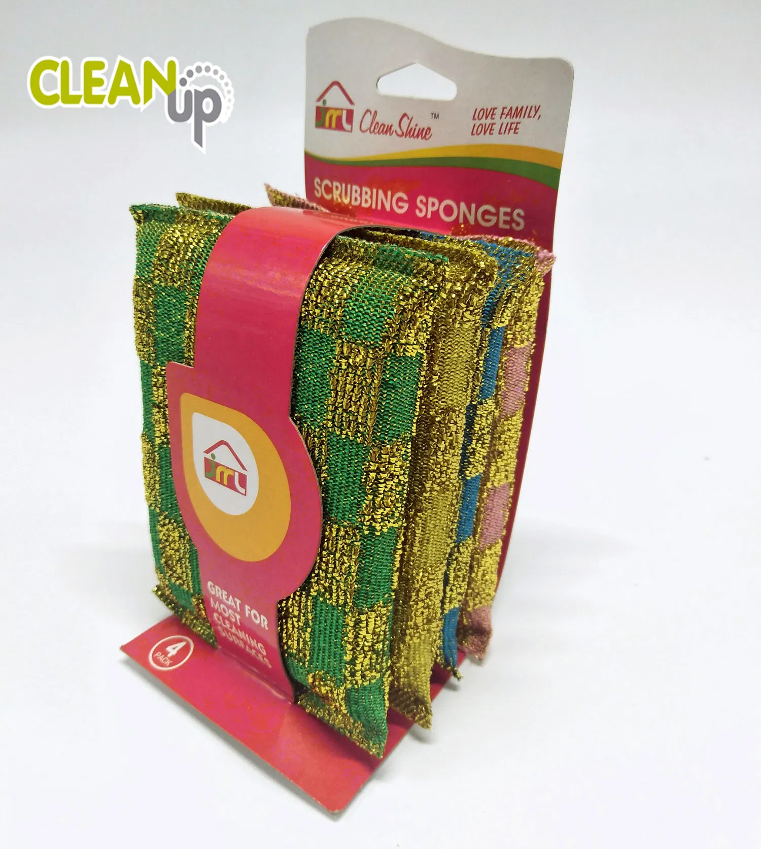 Hot Sell Kitchen Cleaning Scrubber Sponge Foam Scourer