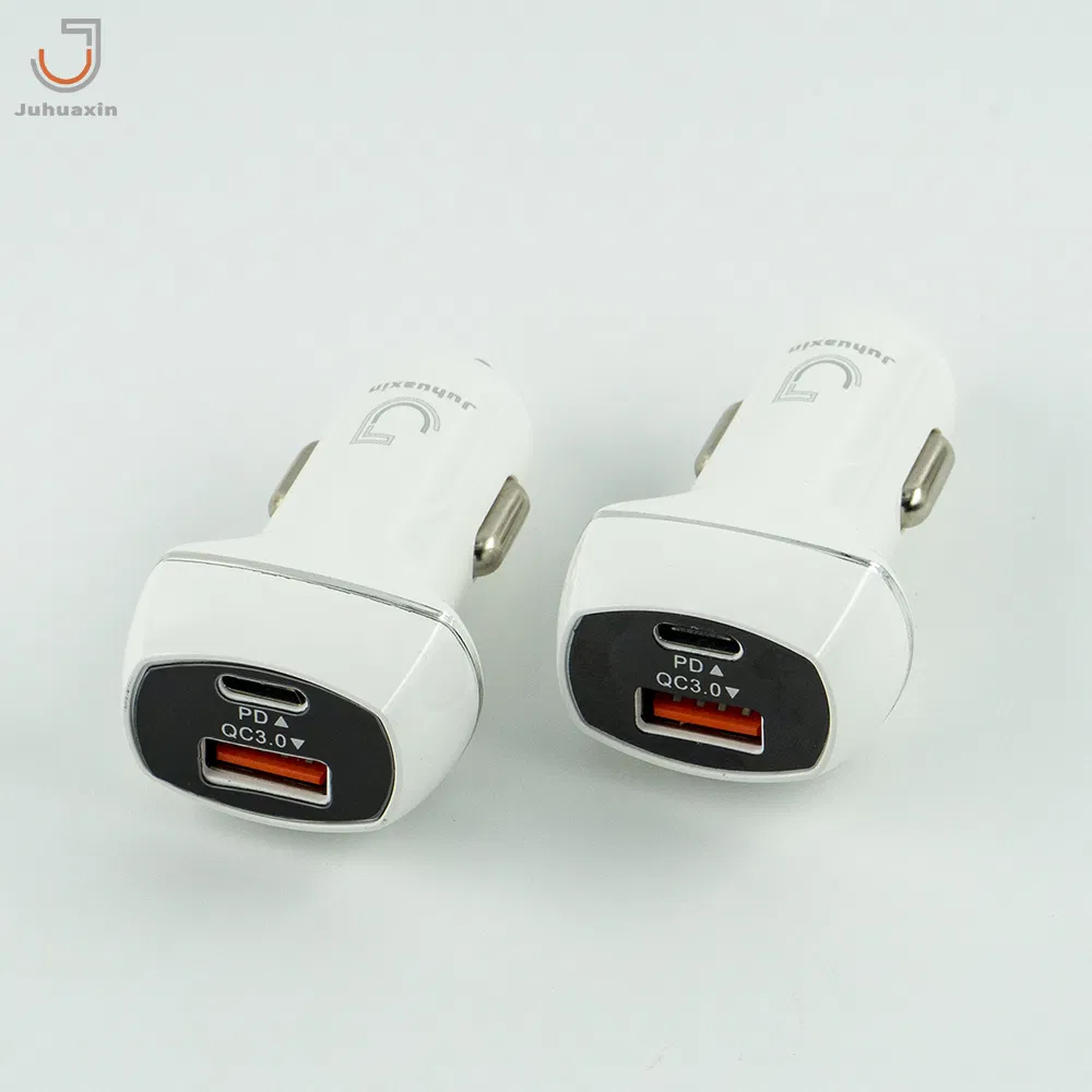 Автомобильное зарядное устройство Juhuaxin PD36W с QC3.0