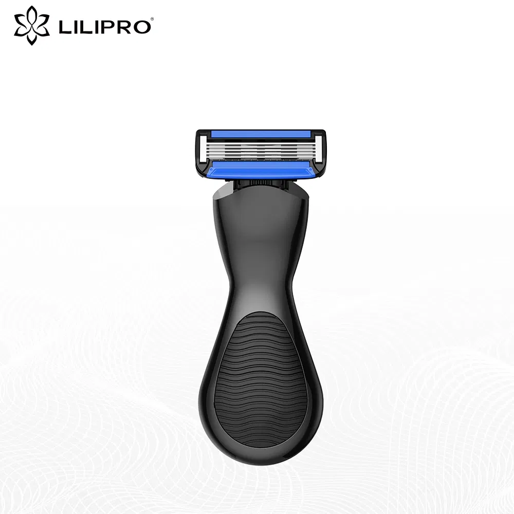 Lilipro G1 Five-Blade Cartridge Razor for Men, Sensitive Skin Razor for a Comfortable Shave, Zinc Alloy Ergonomic Handle