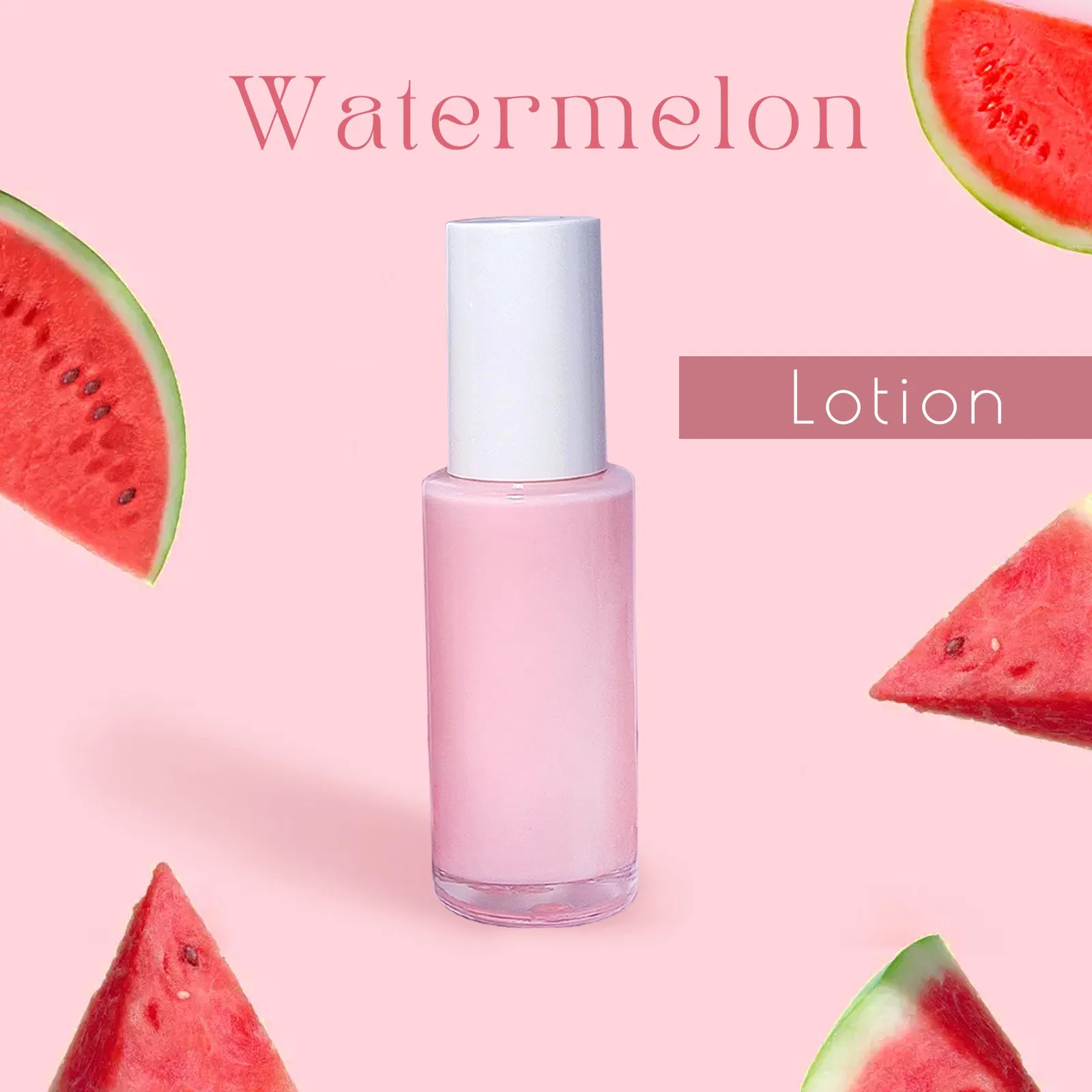Beauty Cosmetics Skin Care Glow Pink Juice Whitening Moisturizing Cream Watermelon Lotion