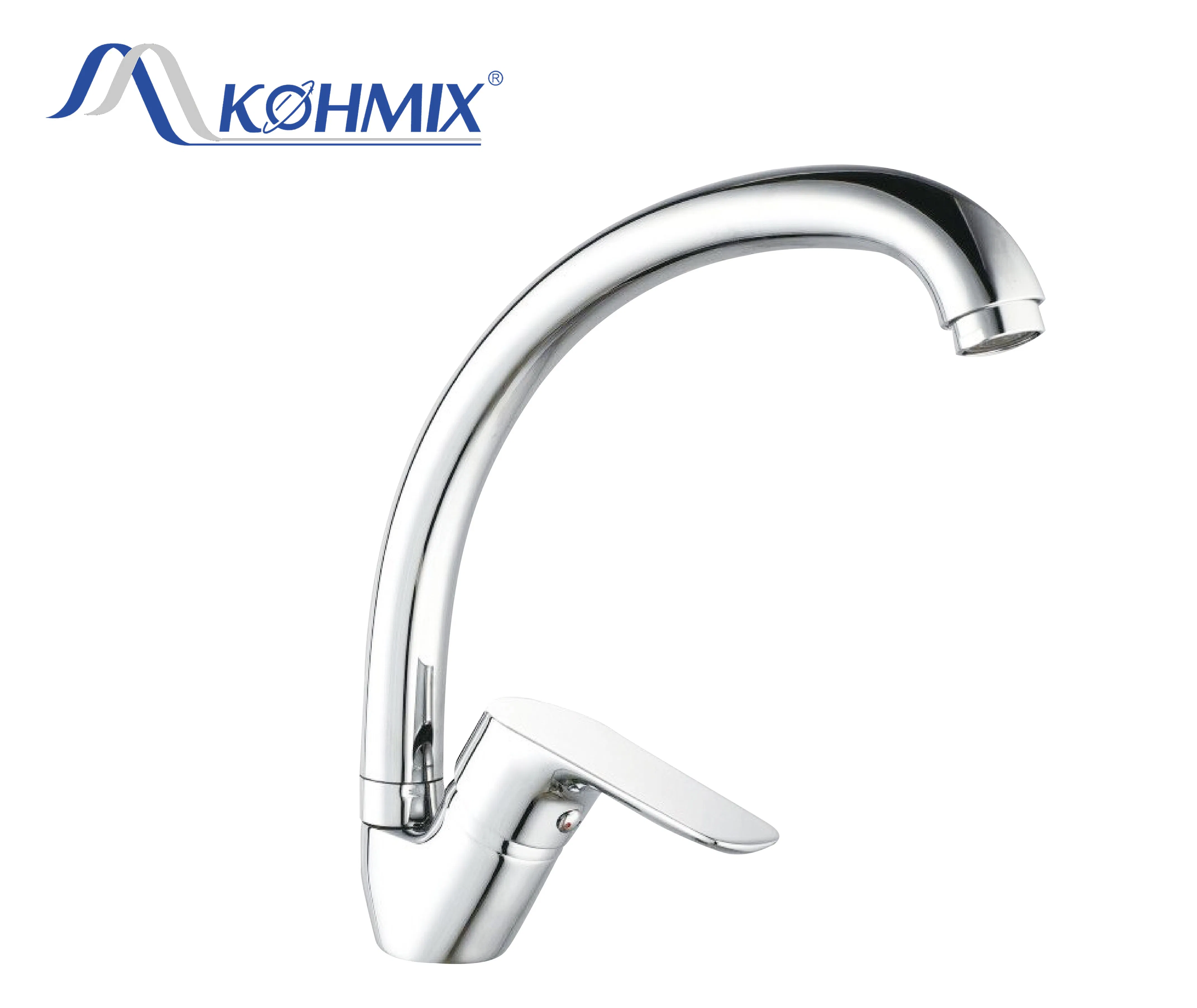 Kohmix Waterfall Spout Bathroom Faucet Hot/Cold Zinc Alloy Basin Faucet (KM1921)